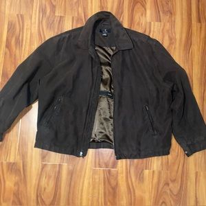Vintage Style Brown Oversized Jacket